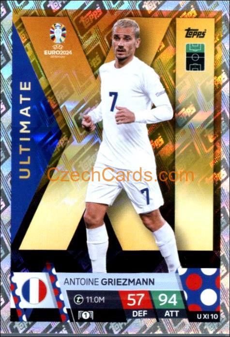 Antoine Griezmann 2024 EURO Match Attax Ultimate XL #UXI10