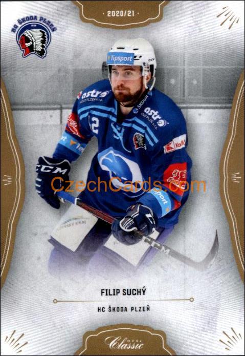 Filip Suchý 2020/21 OFS hokejová karta #40
