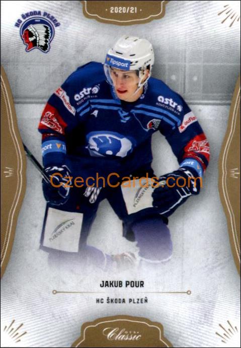 Jakub Pour 2020/21 OFS hokejová karta #42