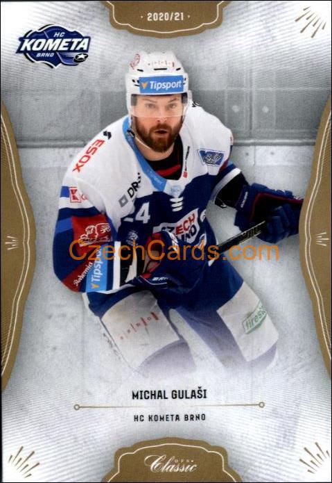 Michal Gulaši 2020/21 OFS hokejová karta #49