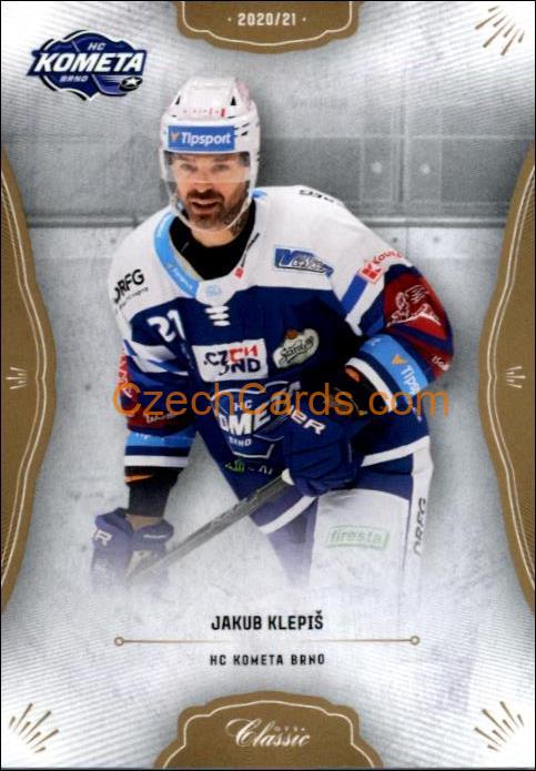 Jakub Klepiš 2020/21 OFS hokejová karta #52
