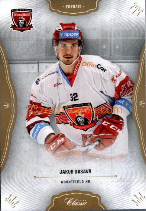 Jakub Orsava 2020/21 OFS hokejová karta #66