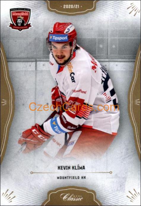 Kevin Klíma 2020/21 OFS hokejová karta #67