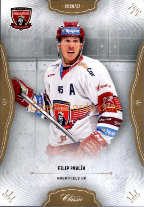Filip Pavlík 2020/21 OFS hokejová karta #70