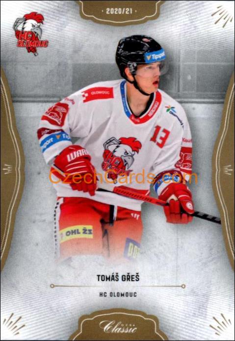 Tomáš Gřeš 2020/21 OFS hokejová karta #76
