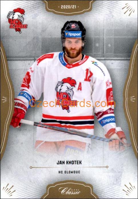Jan Knotek 2020/21 OFS hokejová karta #80