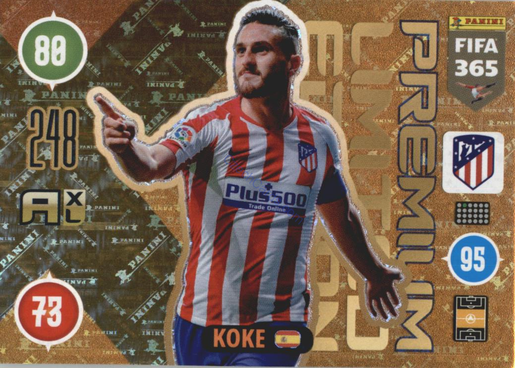 Koke 2021 FIFA 365 Adrenalyn Limited Edition Premium