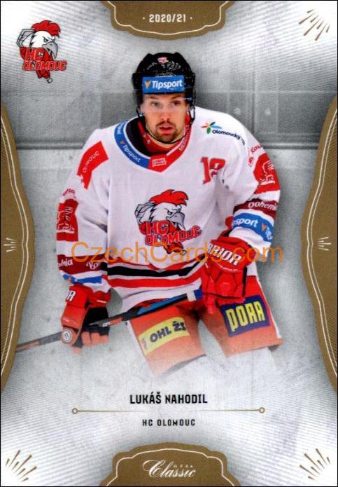 Lukáš Nahodil 2020/21 OFS hokejová karta #84