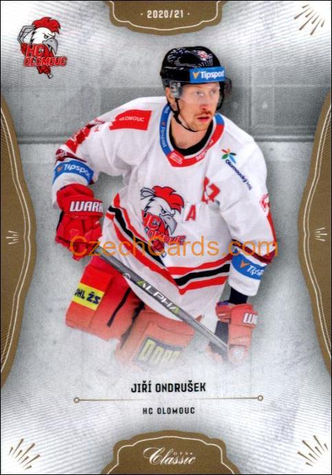 Jiří Ondrušek 2020/21 OFS hokejová karta #87