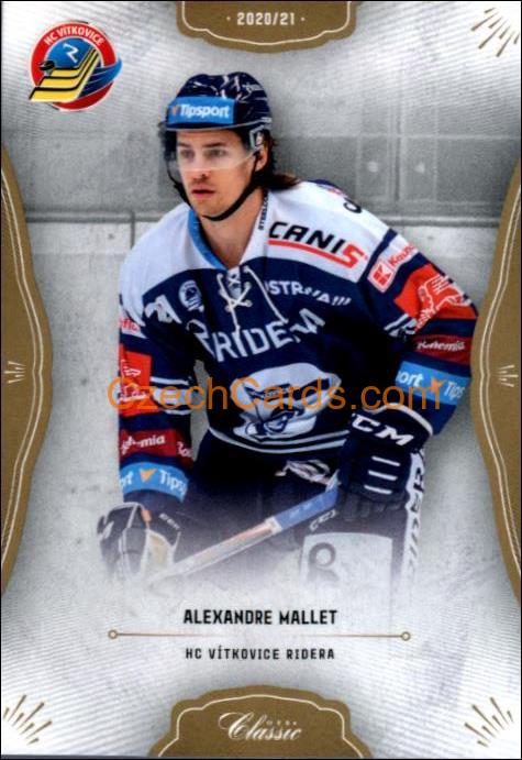 Alexandre Mallet 2020/21 OFS hokejová karta #90