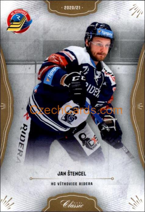 Jan Štencel 2020/21 OFS hokejová karta #94