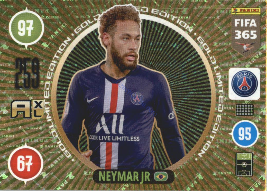 Neymar Jr. 2021 FIFA 365 Adrenalyn Limited Edition 