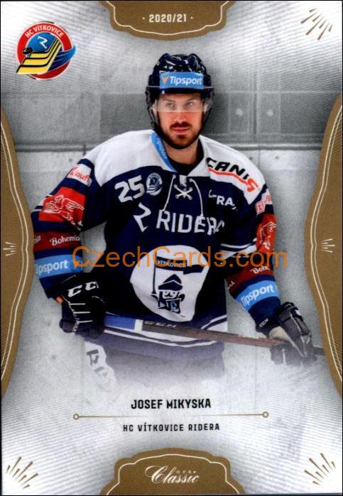 Josef Mikyska 2020/21 OFS hokejová karta #95