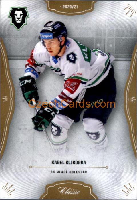 Karel Klikorka 2020/21 OFS hokejová karta #102