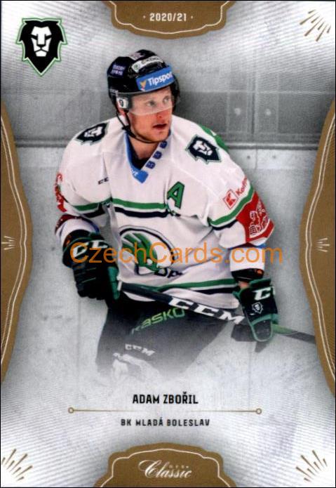 Adam Zbořil 2020/21 OFS hokejová karta #105