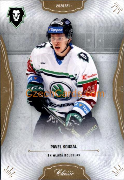 Pavel Kousal 2020/21 OFS hokejová karta #108