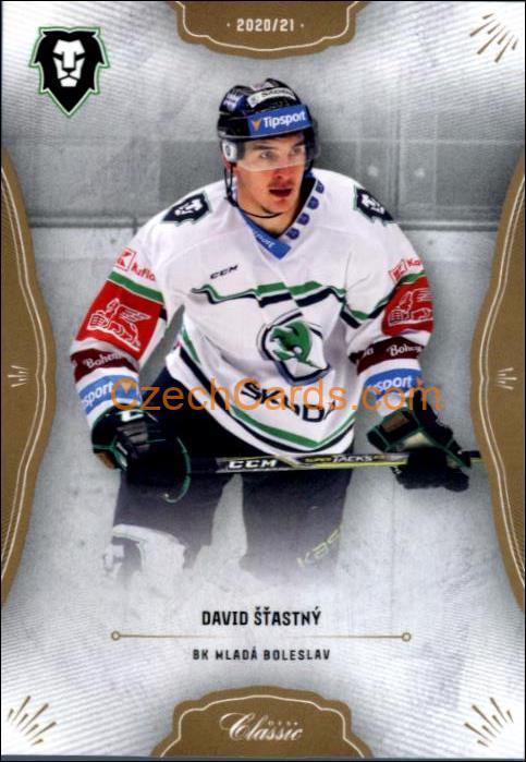 David Šťastný 2020/21 OFS hokejová karta #109