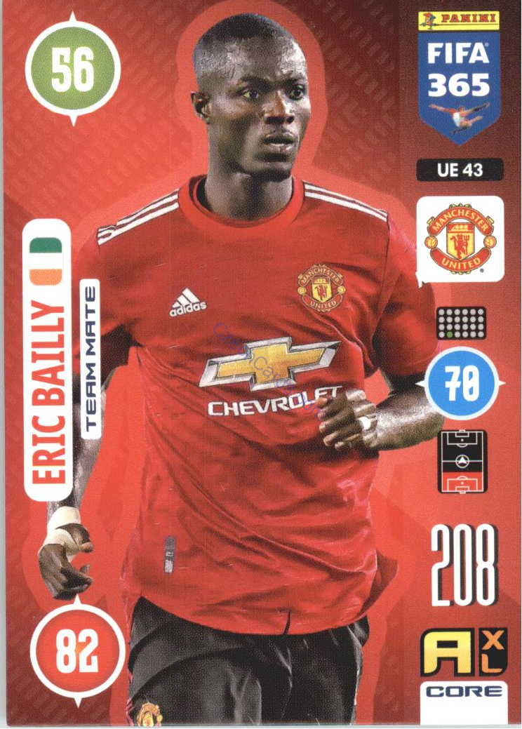 Eric Bailly 2021 FIFA 365 Adrenalyn #UE43