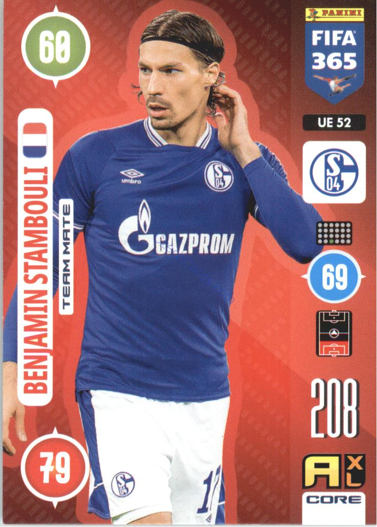 Benjamin Stambouli 2021 FIFA 365 Adrenalyn #UE52