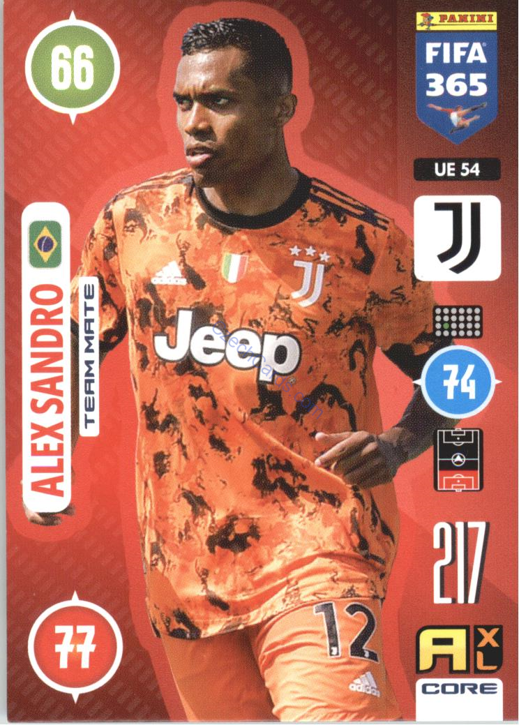 Alex Sandro 2021 FIFA 365 Adrenalyn #UE54