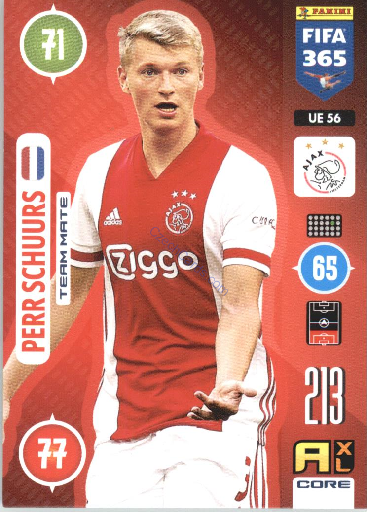 Perr Schuurs 2021 FIFA 365 Adrenalyn #UE56