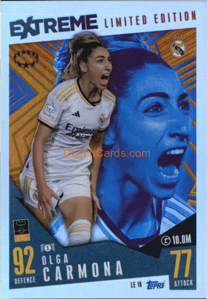 Olga Carmona 2023/24 Topps Match Attax Extra Extreme Limited #LE16