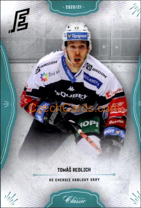 Tomáš Redlich 2020/21 OFS hokejová karta Blue parallel #165