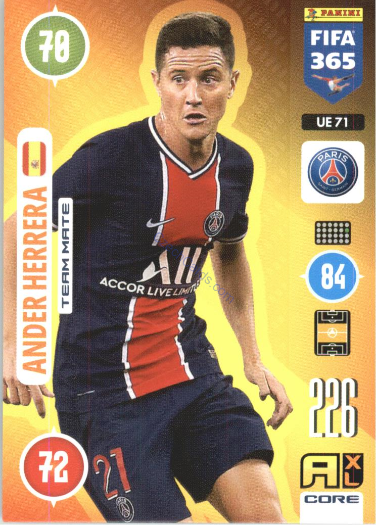 Ander Herrera 2021 FIFA 365 Adrenalyn #UE71