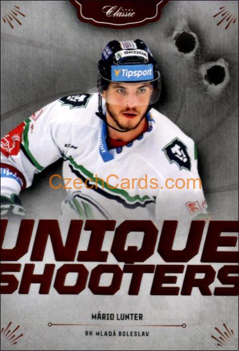 Mário Lunter 2020/21 OFS hokejová karta Unique Shooter #US-15