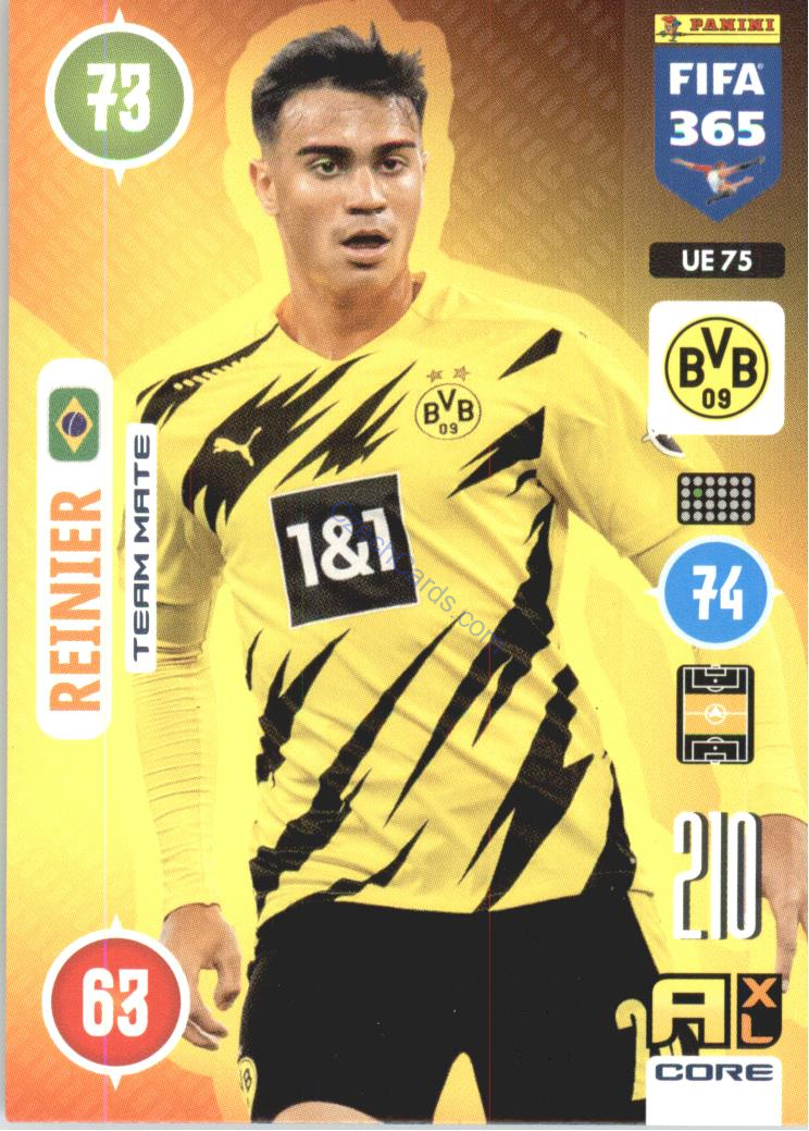 Reinier 2021 FIFA 365 Adrenalyn #UE75