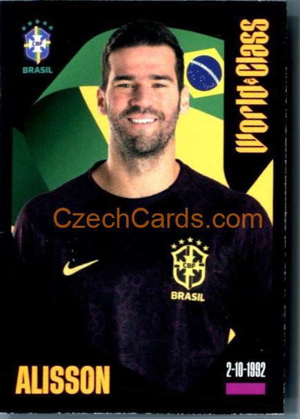 Alisson 2024 Panini World Class sticker #36