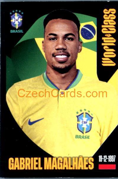 Gabriel Magalhães 2024 Panini World Class sticker #39