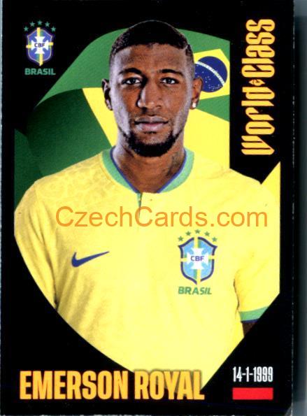 Emerson Royal 2024 Panini World Class sticker #41