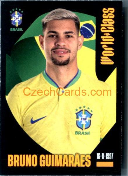 Bruno Guimarães 2024 Panini World Class sticker #43