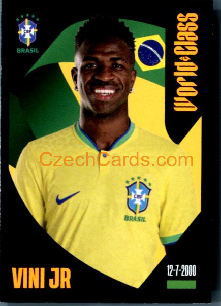 Vini Jr. 2024 Panini World Class sticker #50