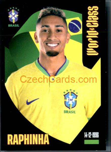 Raphinha 2024 Panini World Class sticker #51