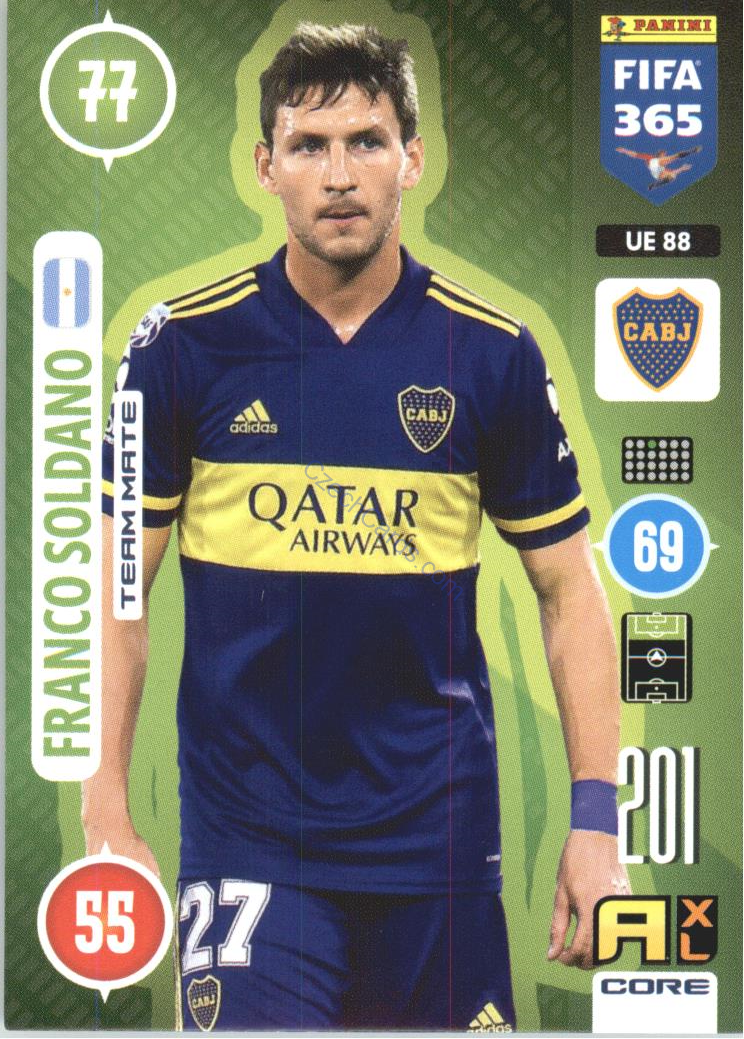 Franco Soldano 2021 FIFA 365 Adrenalyn #UE88