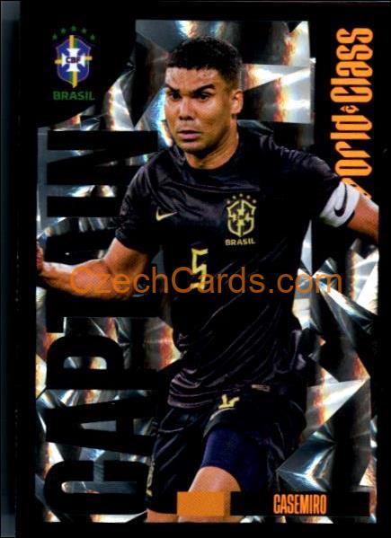 Casemiro – Captain 2024 Panini World Class sticker #55