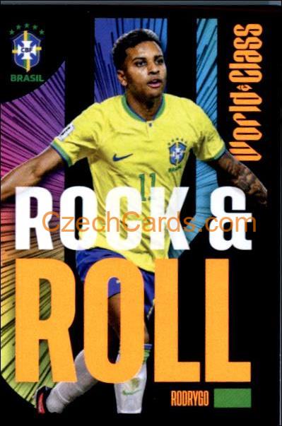 Rodrygo – Rock & Roll 2024 Panini World Class sticker #60