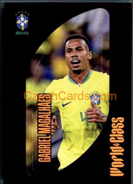 Gabriel Magalhães – Line-up 2024 Panini World Class sticker #66