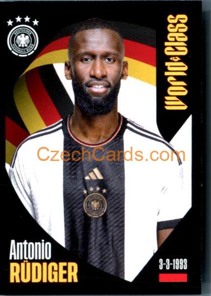 Antonio Rüdiger 2024 Panini World Class sticker #76