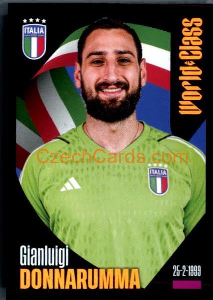 Gianluigi Donnarumma 2024 Panini World Class sticker #113