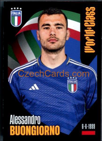 Alessandro Buongiorno 2024 Panini World Class sticker #117