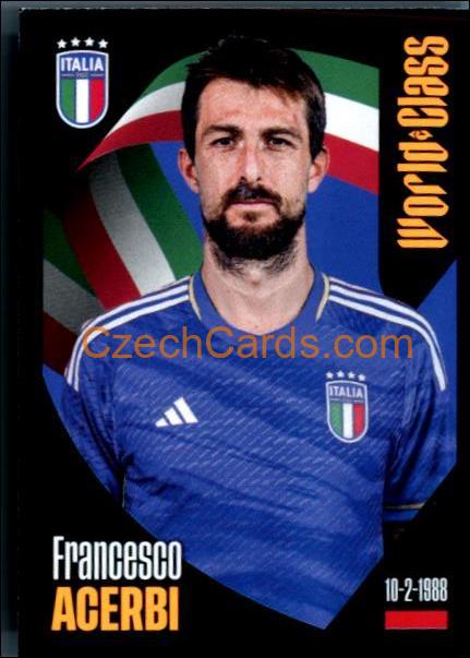 Francesco Acerbi 2024 Panini World Class sticker #118