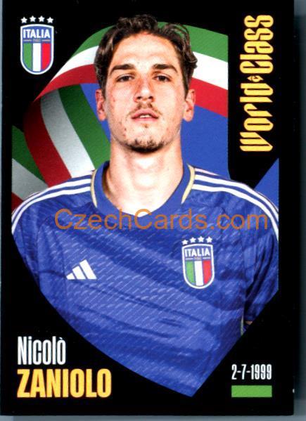 Nicolò Zaniolo 2024 Panini World Class sticker #127