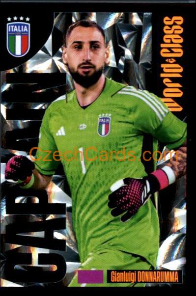 Gianluigi Donnarumma – Captain 2024 Panini World Class sticker #133