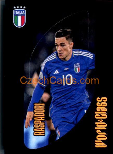 Giacomo Raspadori – Line-up 2024 Panini World Class sticker #150