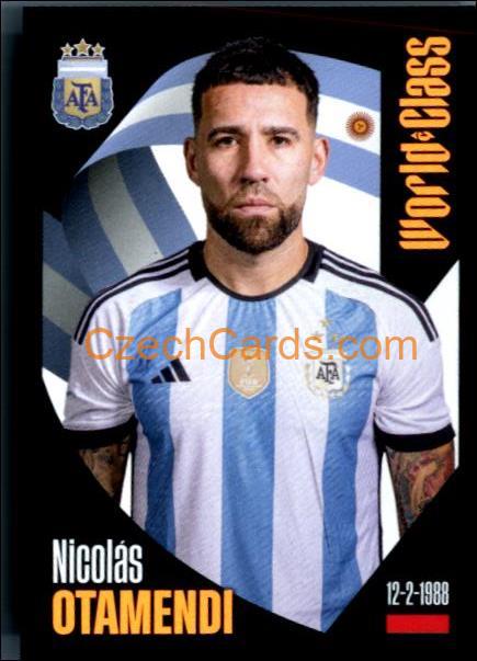 Nicolás Otamendi 2024 Panini World Class sticker #154