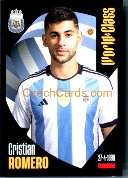 Cristian Romero 2024 Panini World Class sticker #155