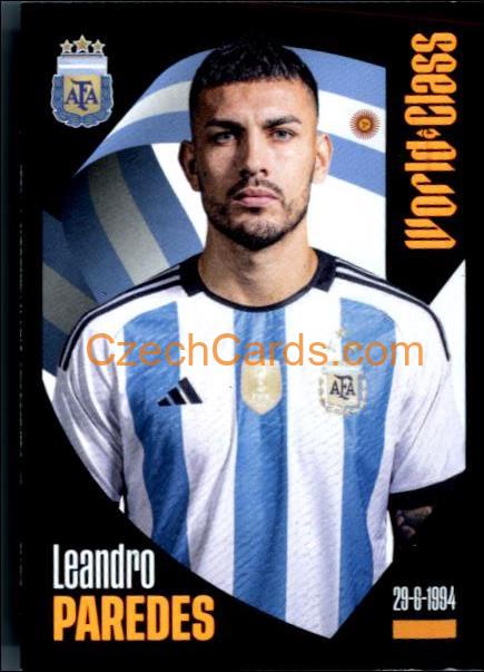 Leandro Paredes 2024 Panini World Class sticker #162